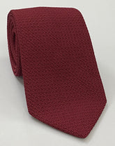 Dark Red Grenadine Grossa Silk Tie GGT-2